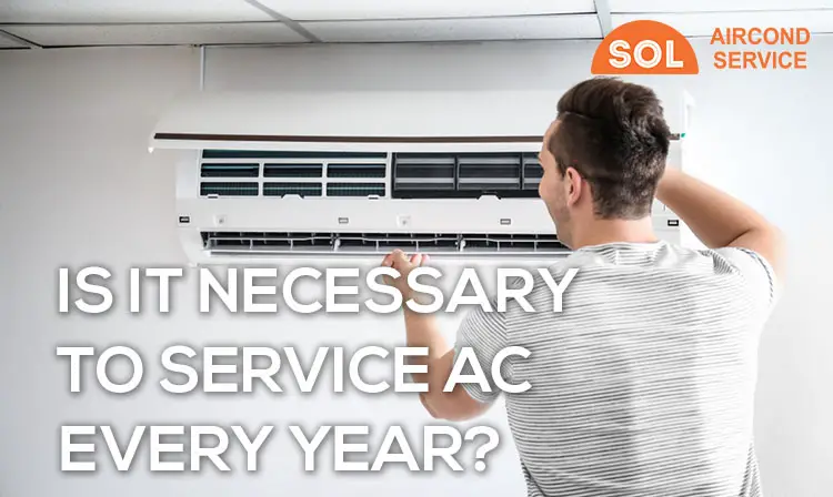 is it necessary to service ac every year
